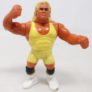 Vintage 1991 90s Hasbro WWF Wrestling Series 3 Mr. Perfect Action Figure Retro