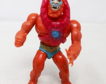 Vintage 1982 80s He-Man MOTU Masters Of The Universe Original Series Beast Man Action Figure Taiwan Retro