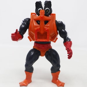 Vintage 1981 80s Mattel He-Man MOTU Masters Of The Universe Stinkor Action Figure + Chest Armour Retro
