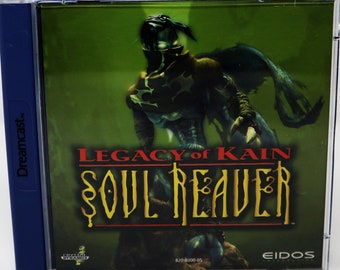 Vintage 2000 Sega Dreamcast Legacy Of Kain : Soul Reaver Video Game Pal Version 1 Player