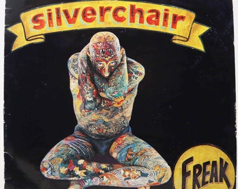 Vintage 1997 90s Murmur Silverchair - Freak 10&quot; Maxi-Single Vinyl Record UK Version Rare Grunge Rock Daniel Johns (No Giant Cards)