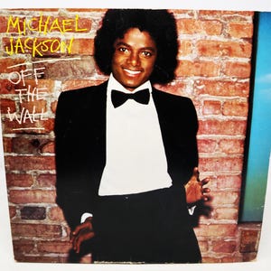 レア!ポスター付 レコード新品同様! Wally刻印 1979年発売 US盤 ヴィンテージ 1979 70年代 CBS Epic Michael Jackson - Off The Wall