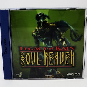 Vintage 2000 Sega Dreamcast Legacy Of Kain : Soul Reaver Video Game Pal Version 1 Player