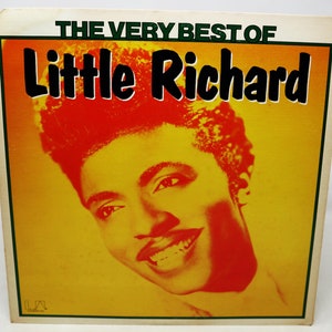Vintage 1975 70s United Artists Records Little Richard - The Very Best Of Little Richard LP Album Vinyl Record Compilation US Rock & Roll