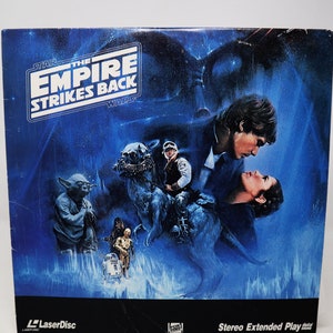 Vintage 1992 CBS Fox Video Star Wars The Empire Strikes Back Laser Disc (Laserdisc) NTSC CLV Stereo Extended Play Rare