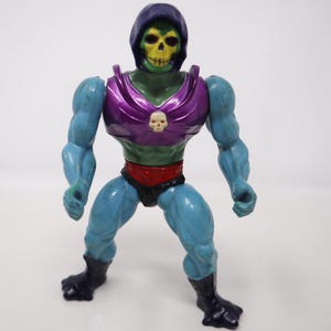 Vintage 1985 80s Mattel MOTU He-Man Masters Of The Universe Terror Claws Skeletor Action Figure Rare Retro