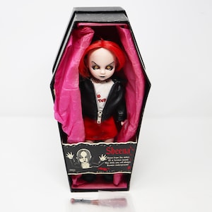 2002 Mezco Toyz Living Dead Dolls Series 3 Sheena 10&quot; Punk Rocker Gothic Horror Spooky Doll Near Complete Boxed Rare