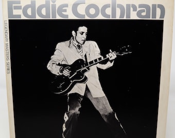 Vintage United Artists Records Eddie Cochran - Legendry Masters Series 12" LP Álbum 2 x Discos de vinilo Gatefold Mono Estéreo Mono mejorado Reino Unido