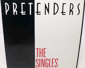 Vintage 1987 80er Jahre Real Cordon Pretenders - The Singles 12 "LP Album Vinyl LP Stereo Compilation Europäische Version