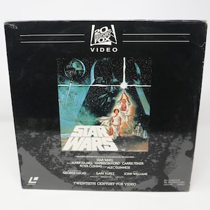 Vintage 1982 80s Twentieth Century Fox Video / Lucasfilm Star Wars Laser Disc (Laserdisc) LD PAL SECAM Long Play Rare