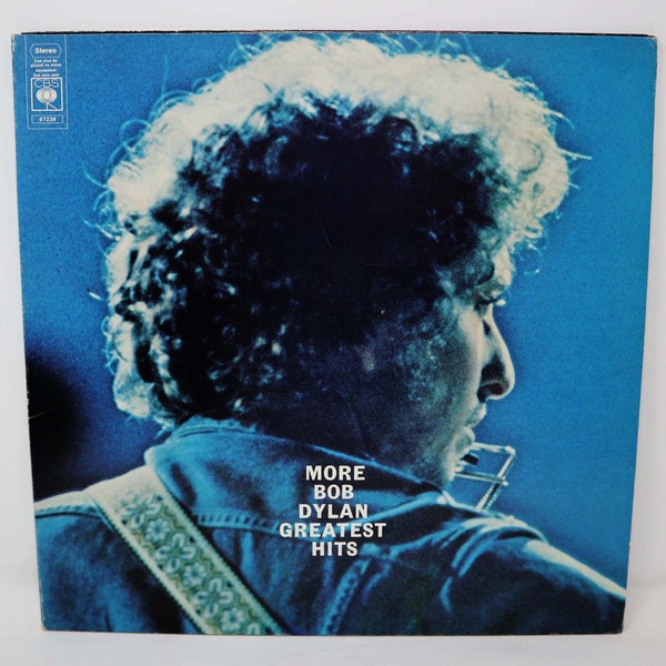 Vintage 1971 70s CBS Records Bob Dylan - More Bob Dylan Greatest Hits Gatefold LP Album Vinyl Record Compilation UK Version