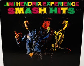 Vintage Jimi Hendrix Smash Hits (no Poster) Vinyl Record LP - Etsy