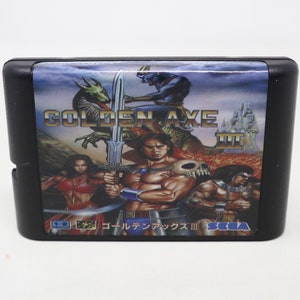 Vintage 1990s 90s Sega Mega Drive Megadrive Golden Axe III 3 16