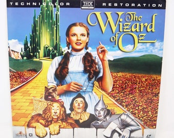 Vintage 1996 90s MGM Home Video The Wizard Of Oz Laser Disc (Laserdisc) LD NTSC Rare Musical / Children / Family (Dorothy, Judy Garland)