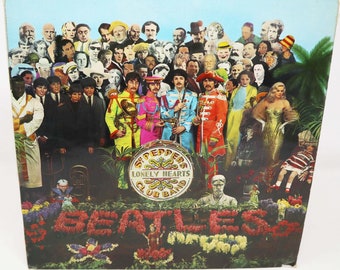Vintage 1967 EMI Parlophone the Beatles - Sgt. Peppers Lonely