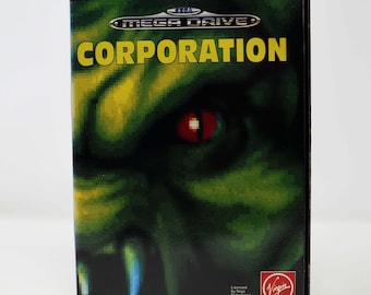 Videojuego de rol en cartucho de 16 bits de Sega Mega Drive Corporation de la década de 1990 de la década de 1990 en caja