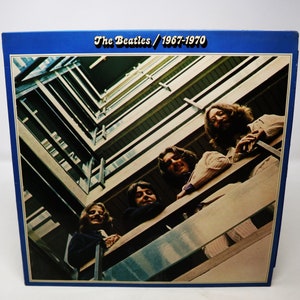 Vintage 1973 anos 70 Apple Records The Beatles / 1967 - 1970 LP Álbum Vinil Gatefold Compilation Rare UK