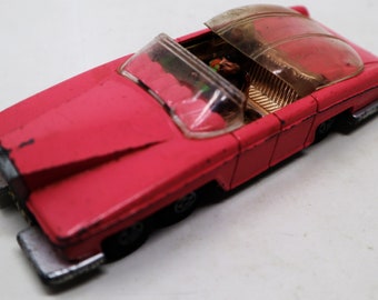 Vintage jaren 1970 Meccano Dinky Toys 100 Thunderbirds Lady Penelope's Fab 1 Auto Diecast Voertuig Zeldzame Retro