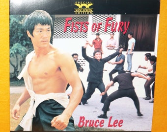 Vintage 1993 Fox Video Bruce Lee Fists Of Fury Special Widescreen Edition Laser Disc (Laserdisc) LD NTSC CLV Extended Play Rare