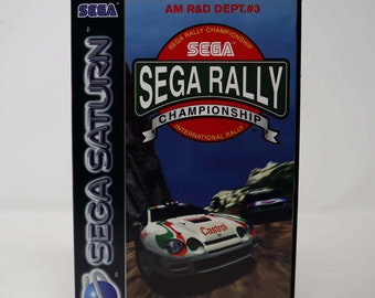 Vintage 1995 90s Sega Saturn Sega Rally Championship International