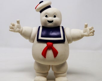 Vintage 1984 80s Kenner The Real Ghostbusters Stay Puft Marshmallow Man 7" Action Figure Retro Rare