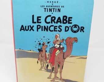 Jahrgang 1966? 60er Jahre Casterman Herge - Les Aventures De Tintin - Le Crabe Aux Princes D'Or Comic Story Jahrebuch Rare Französisch