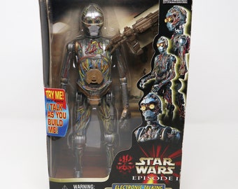Vintage 1999 90s Hasbro Star Wars Episode I Electronic Talking C