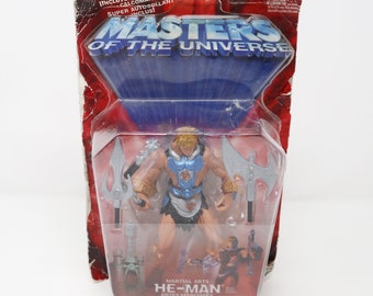 2002 Mattel He-Man MOTU Masters of the Universe Modern Series Martial Arts He-Man Action Figure Carded MOC Open