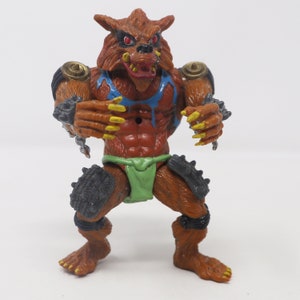 Vintage 1991 90s Playmates Toys Teenage Mutant Ninja Turtles (TMNT) Rahzar Action Figure