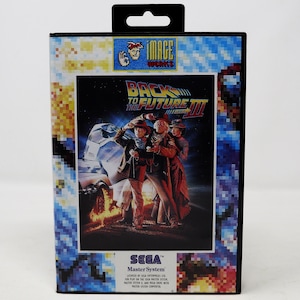 Vintage 1992 90s Sega Master System Back To The Future Part III 3 Cartridge Video Game Pal