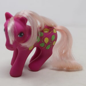 Vintage 1987 80s Hasbro My Little Pony (MLP) G1 Twice As Fancy Up, Up And Away Earth Pony