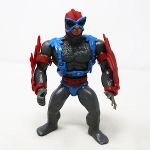 Vintage 1981 80s He-Man MOTU Masters Of The Universe Original Series Stratos Action Figure Complete Rare