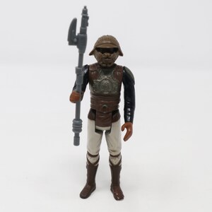 Vintage 1982 80er Jahre Kenner Star Wars Die Rückkehr Der Jedi-Ritter ROTJ Lando Calrissian Skiff Guard Verkleidung Actionfigur Komplett