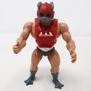 Vintage 1982 80s Mattel MOTU He-Man Masters Of The Universe Original Series Zodac Action Figure Near Complete Red Version Rare
