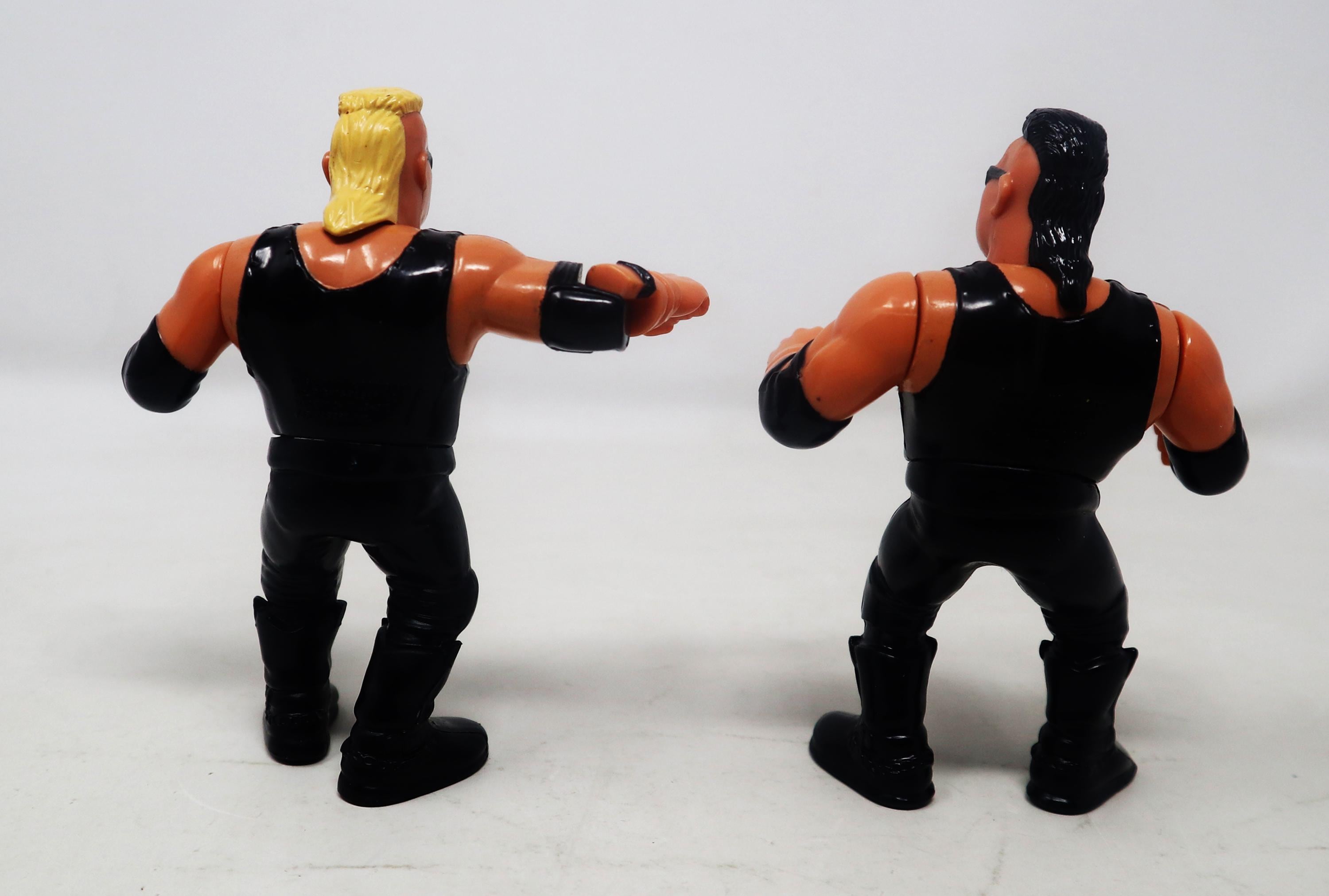 Vintage 1991 90s Hasbro WWF Wrestling Series 3 Tag Teams Nasty