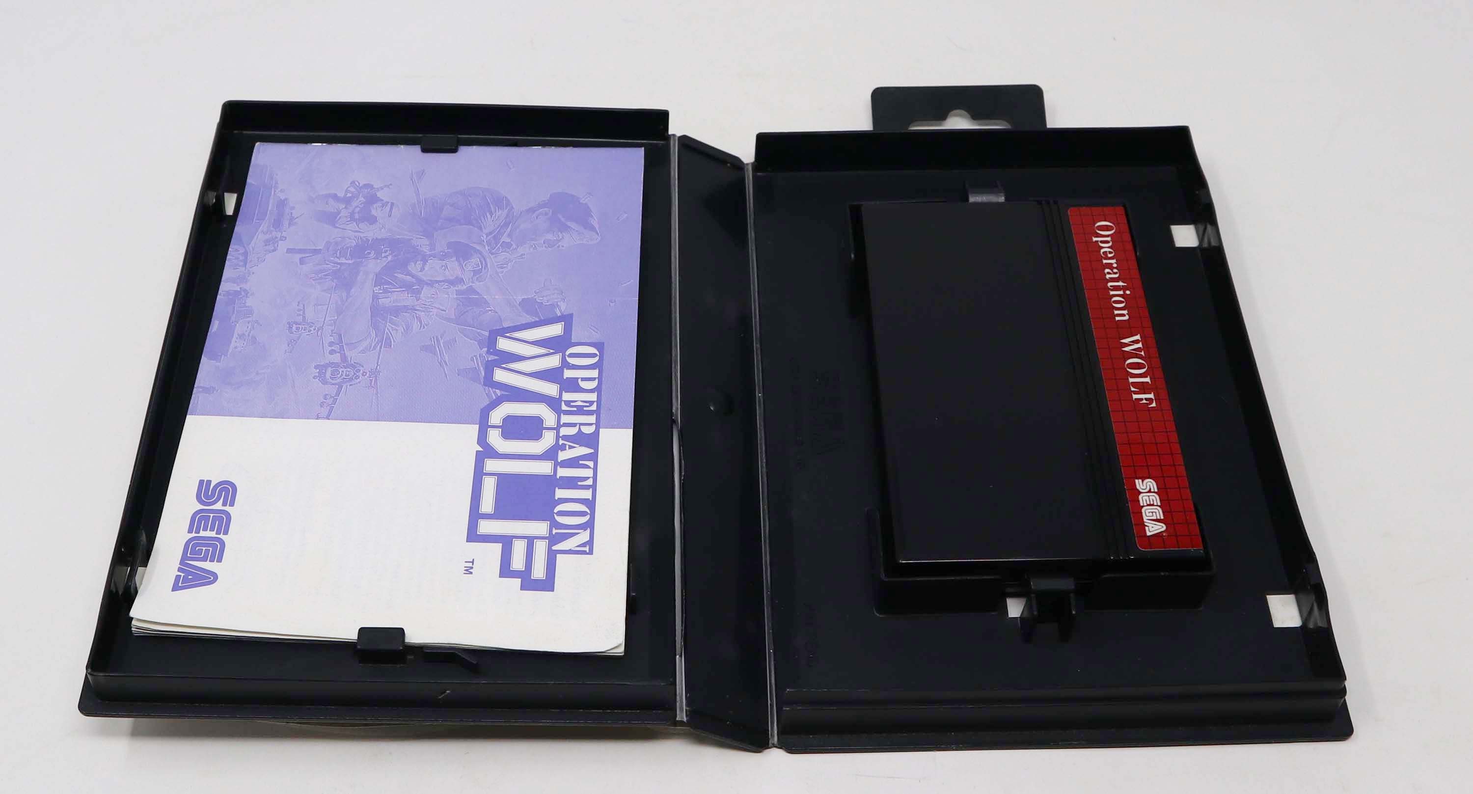 Trader Games - OPERATION WOLF SEGA MASTER SYSTEM  MS  PAL Euro Cartridge Only