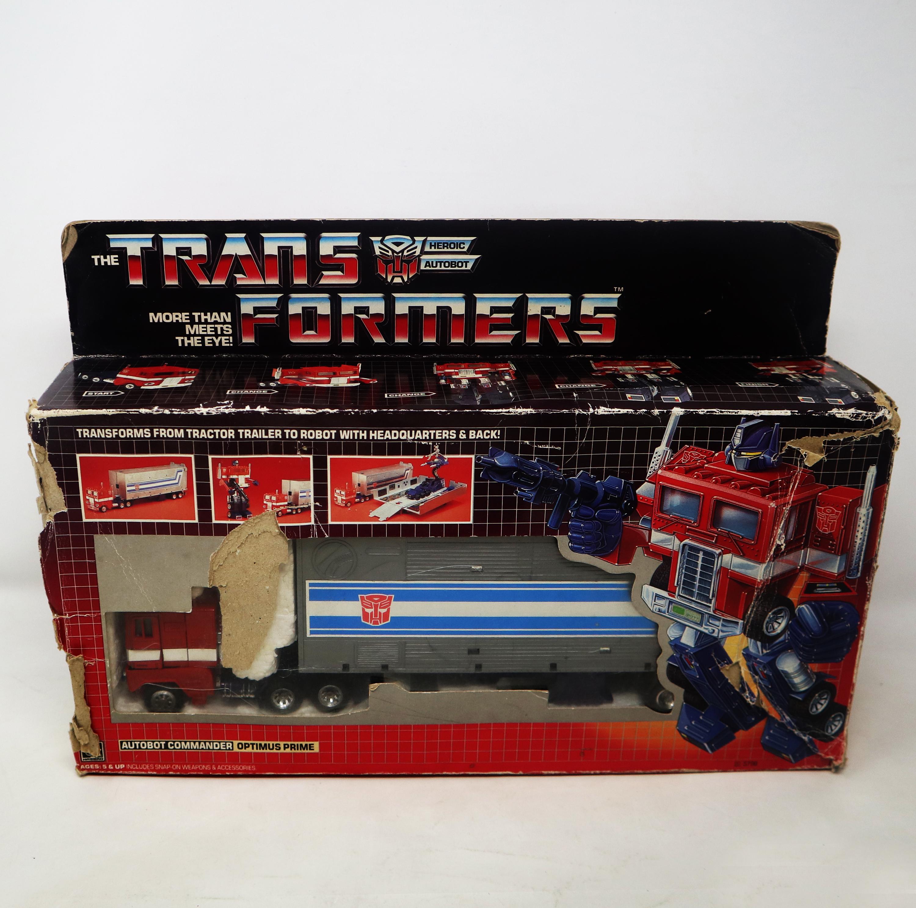 Vintage 1984 80s Hasbro Takara Transformers Generation One