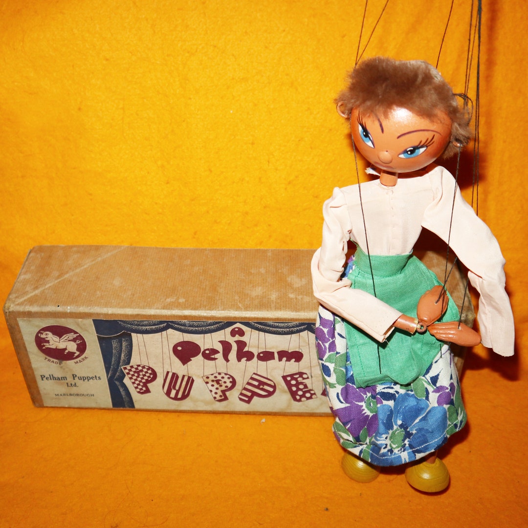 Vintage Pelham Puppets Gypsy Girl LS Hand Made Simple Etsy