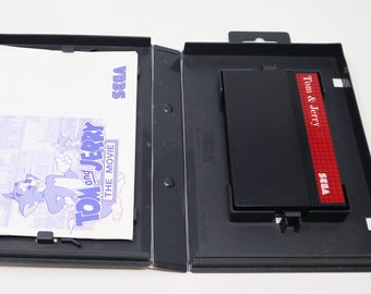 TOM AND JERRY THE MOVIE SEGA MASTER SYSTEM (MS) PAL-EURO TOM AND JERRY THE MOVIE SEGA MASTER SYSTEM (MS) PAL-EURO