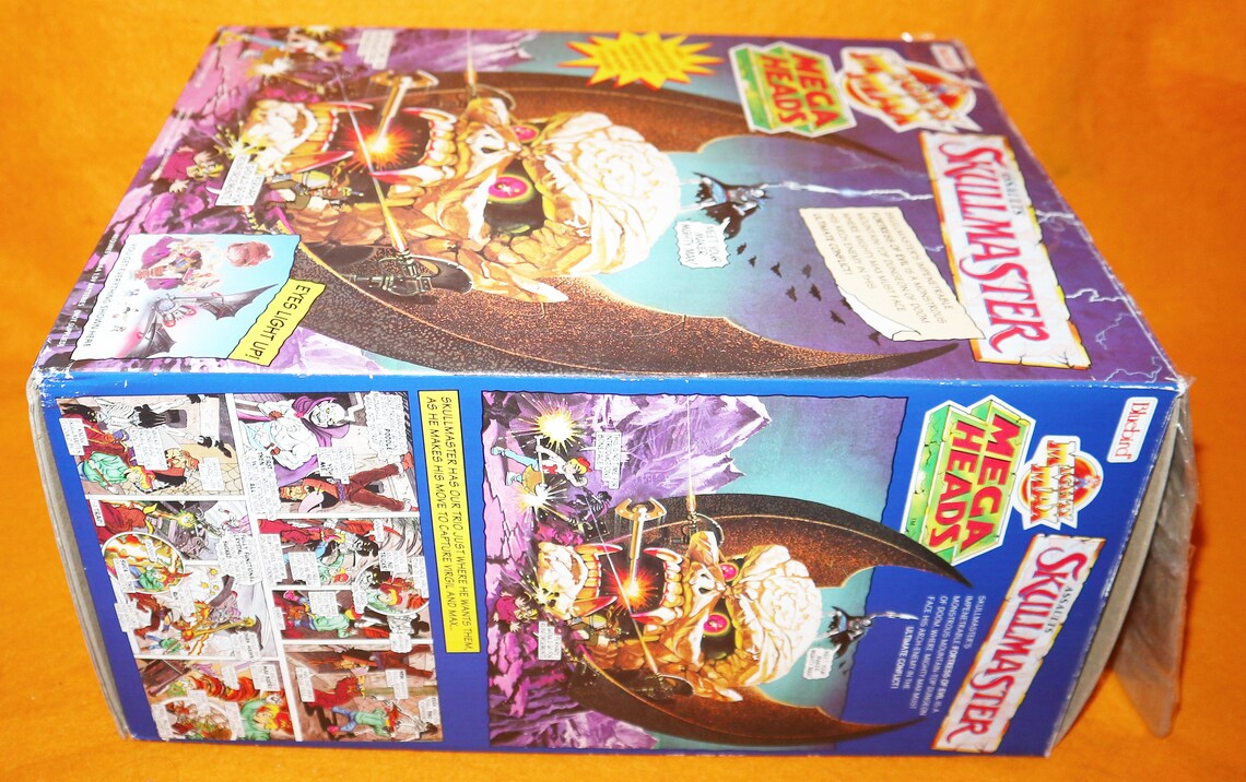 Vintage 1994 Bluebird Mighty Max Mega Heads Assaults Etsy