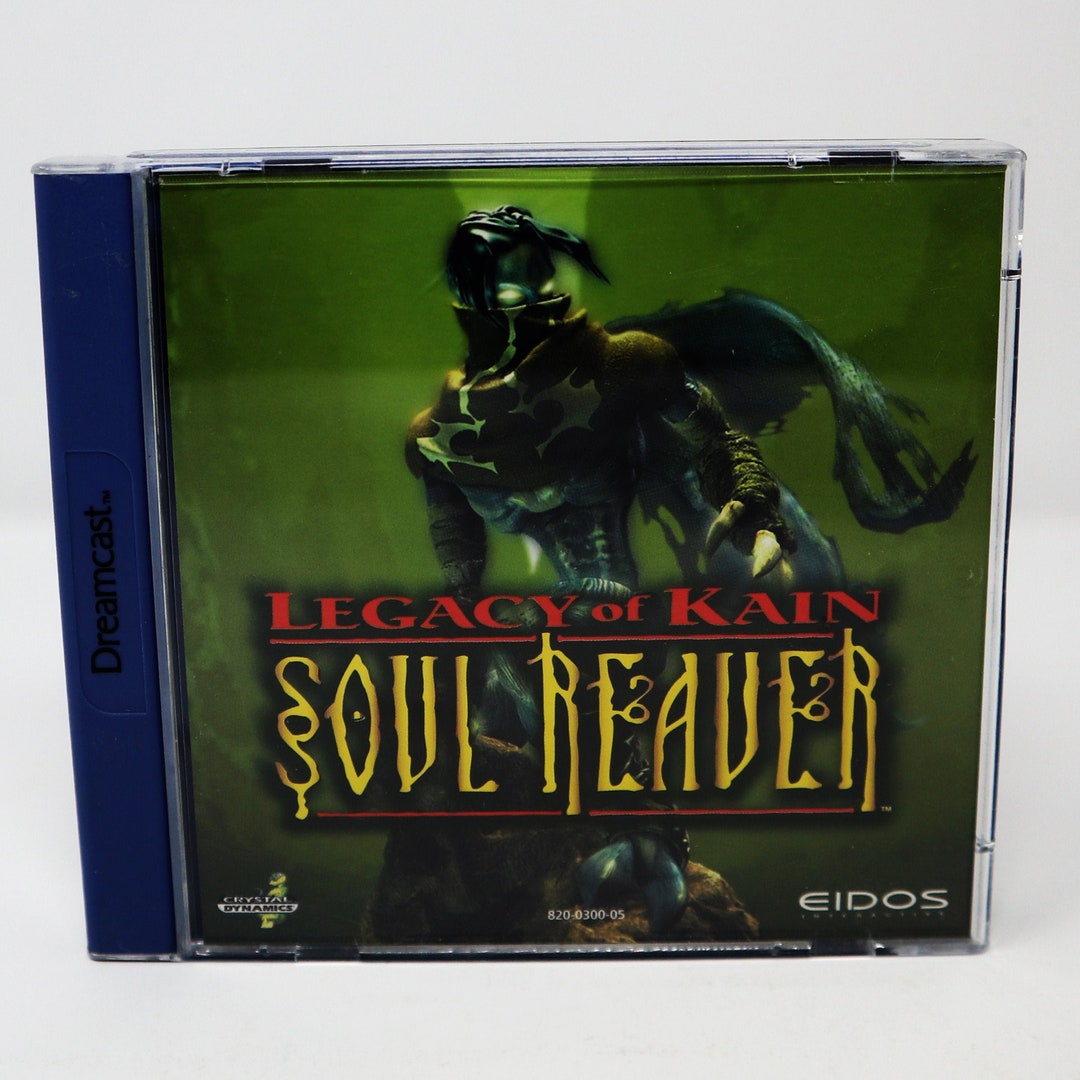 Vintage 2000 Sega Dreamcast Legacy of Kain : Soul Reaver