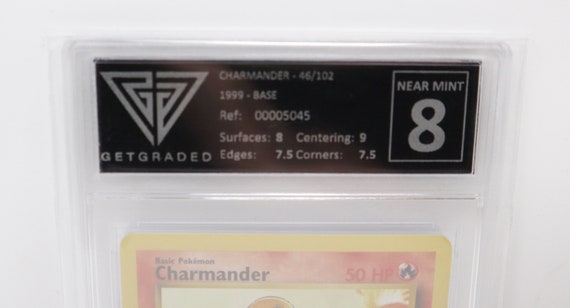 Vintage 1999 90s Nintendo Pokemon Charmander 46/102 Base Trading