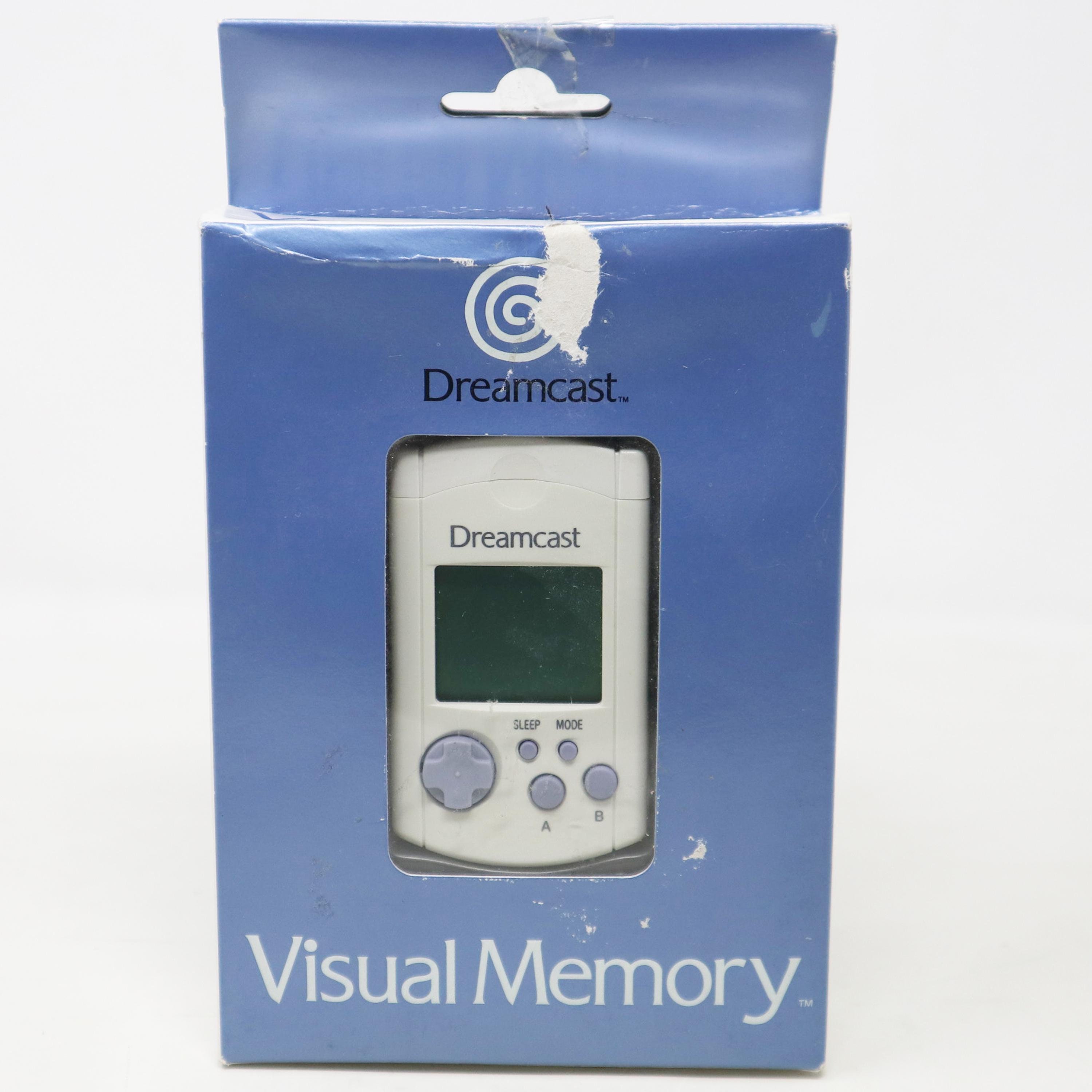 Vintage 1999 90s Sega Dreamcast Visual Memory Cartridge White