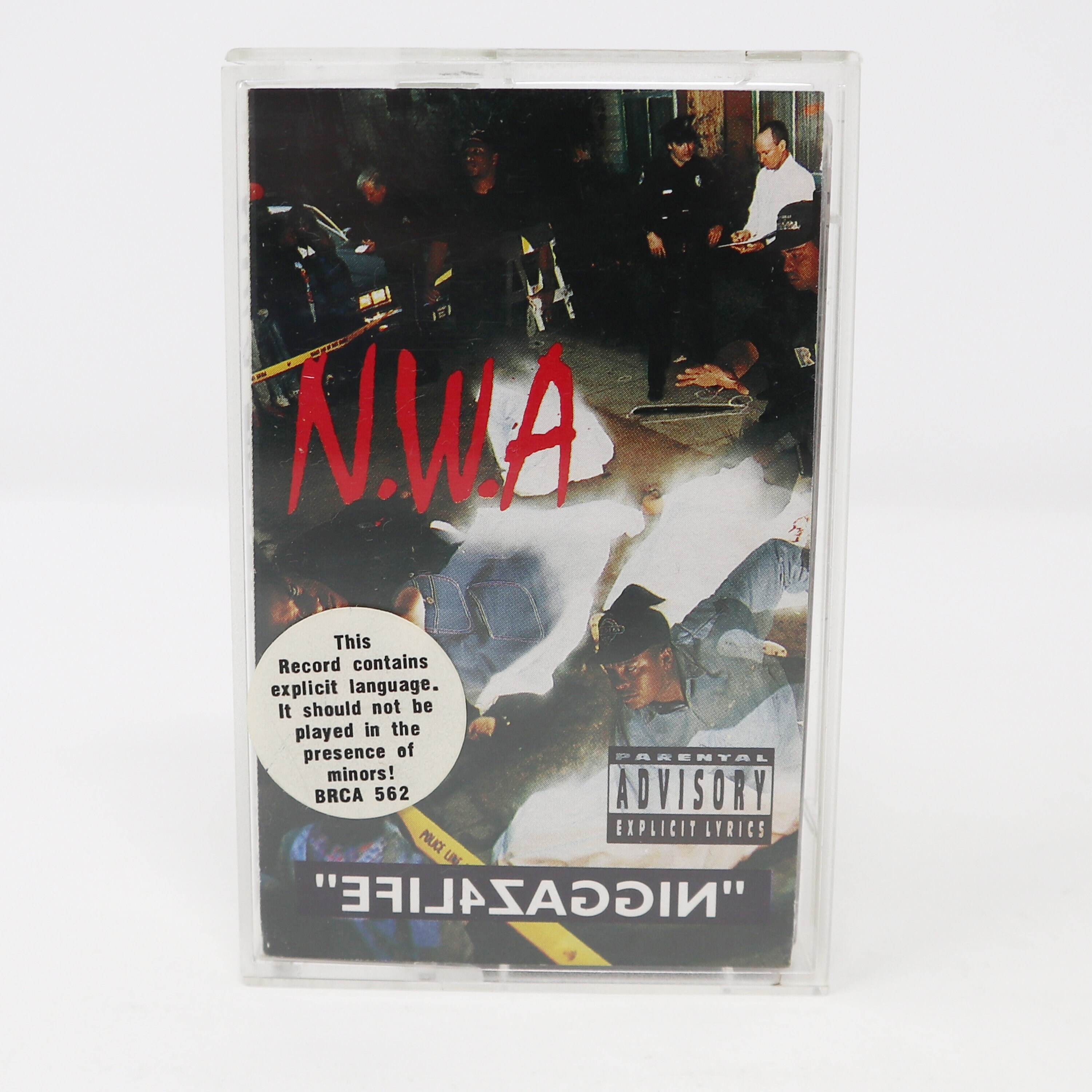 Vintage 1991 90s Priority Records N.W.A - Niggaz4life
