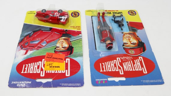 Vintage 1993 90s Vivid Imaginations Captain Scarlet and the