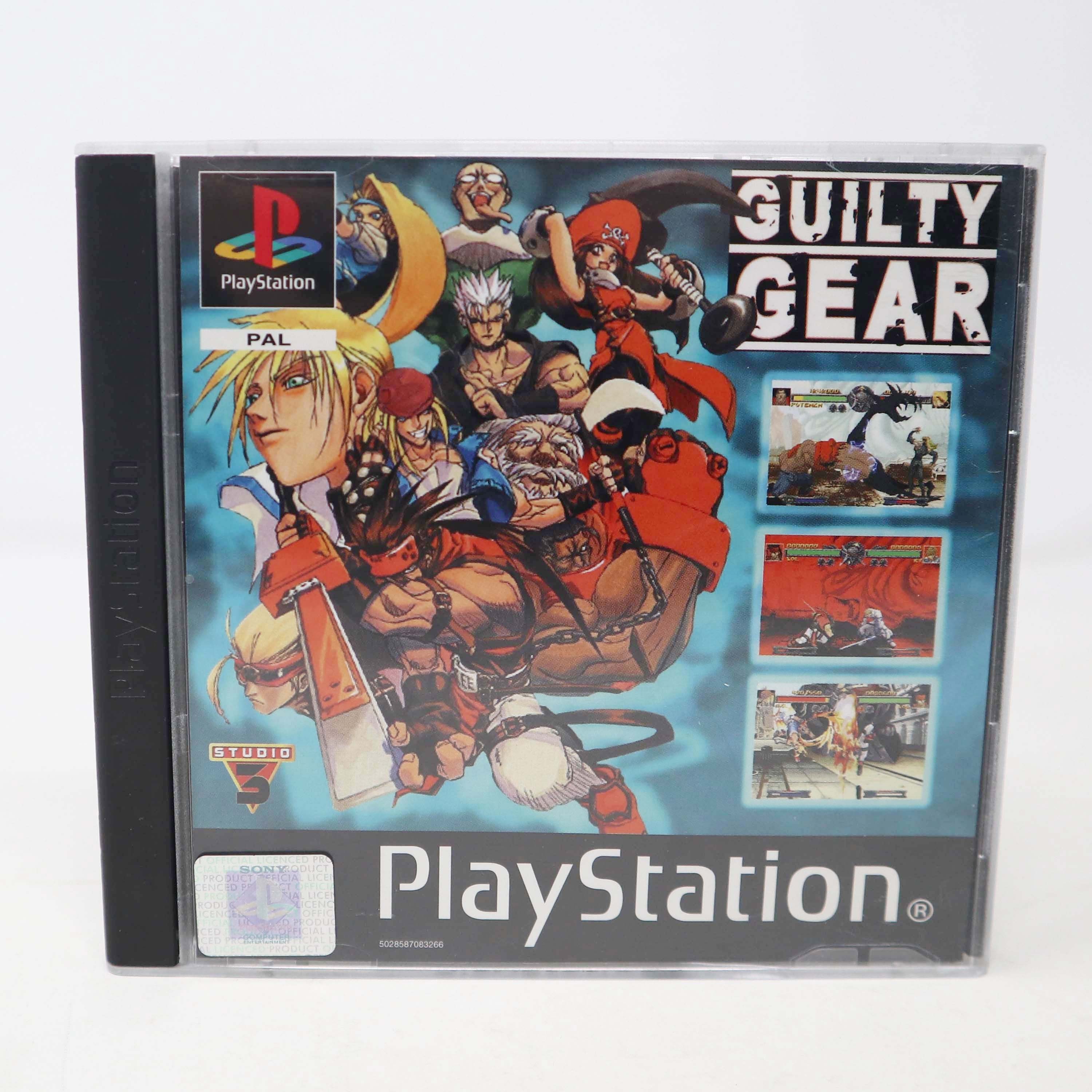 Vintage 2000 Playstation 1 PS1 Guilty Gear Video Game Pal