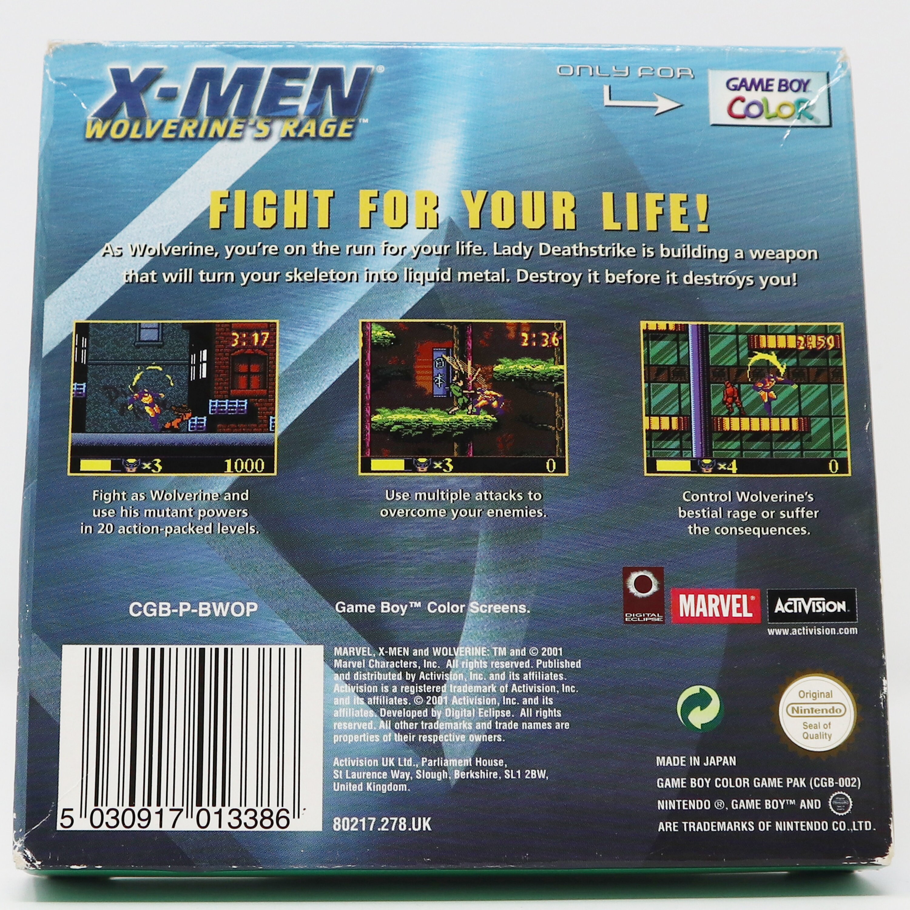 X-MEN Wolverines Rage - GAMEBOY COLOR – The Exchange Stores