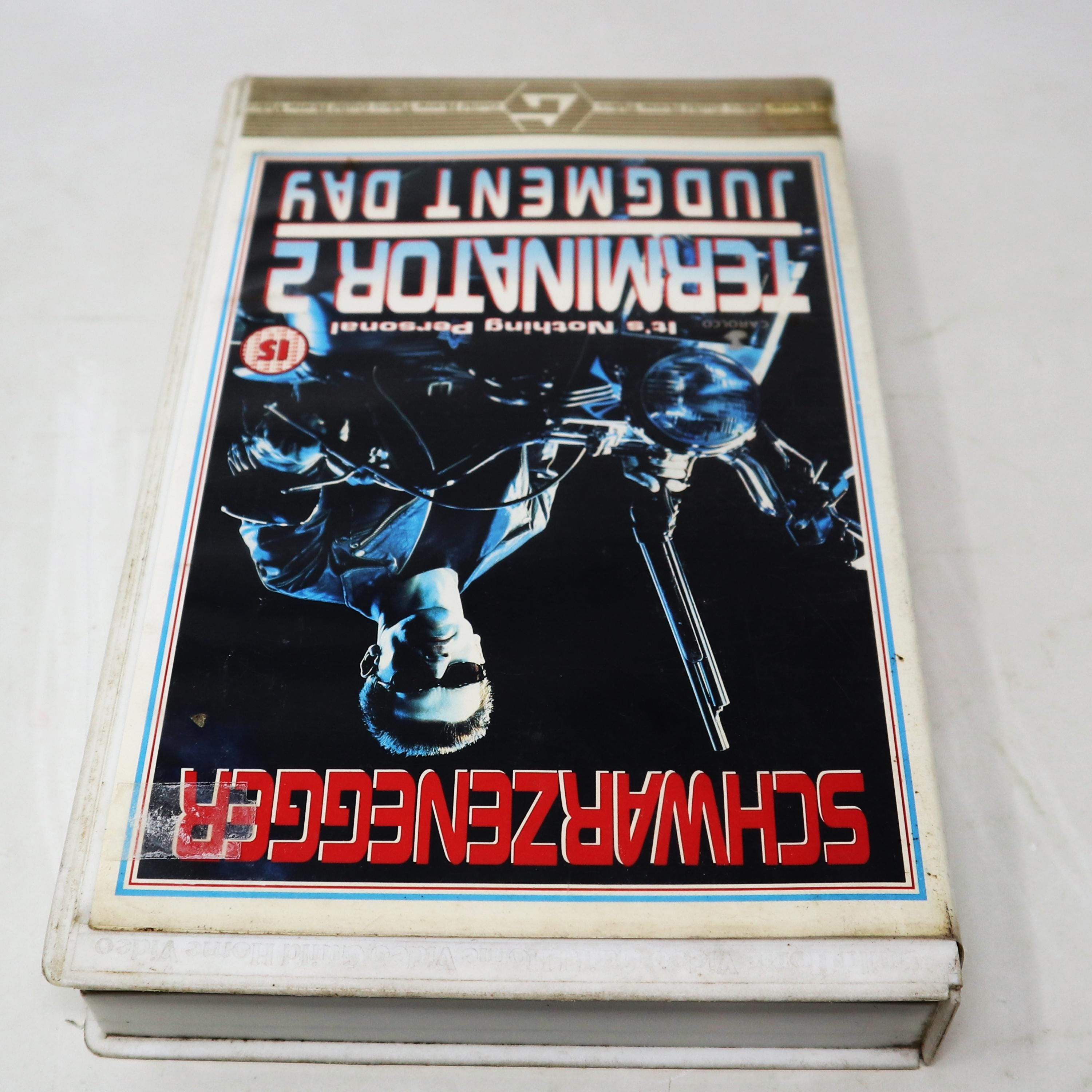 Vintage 1991 90s Guild Home Video Terminator 2 Judgment Day VHS