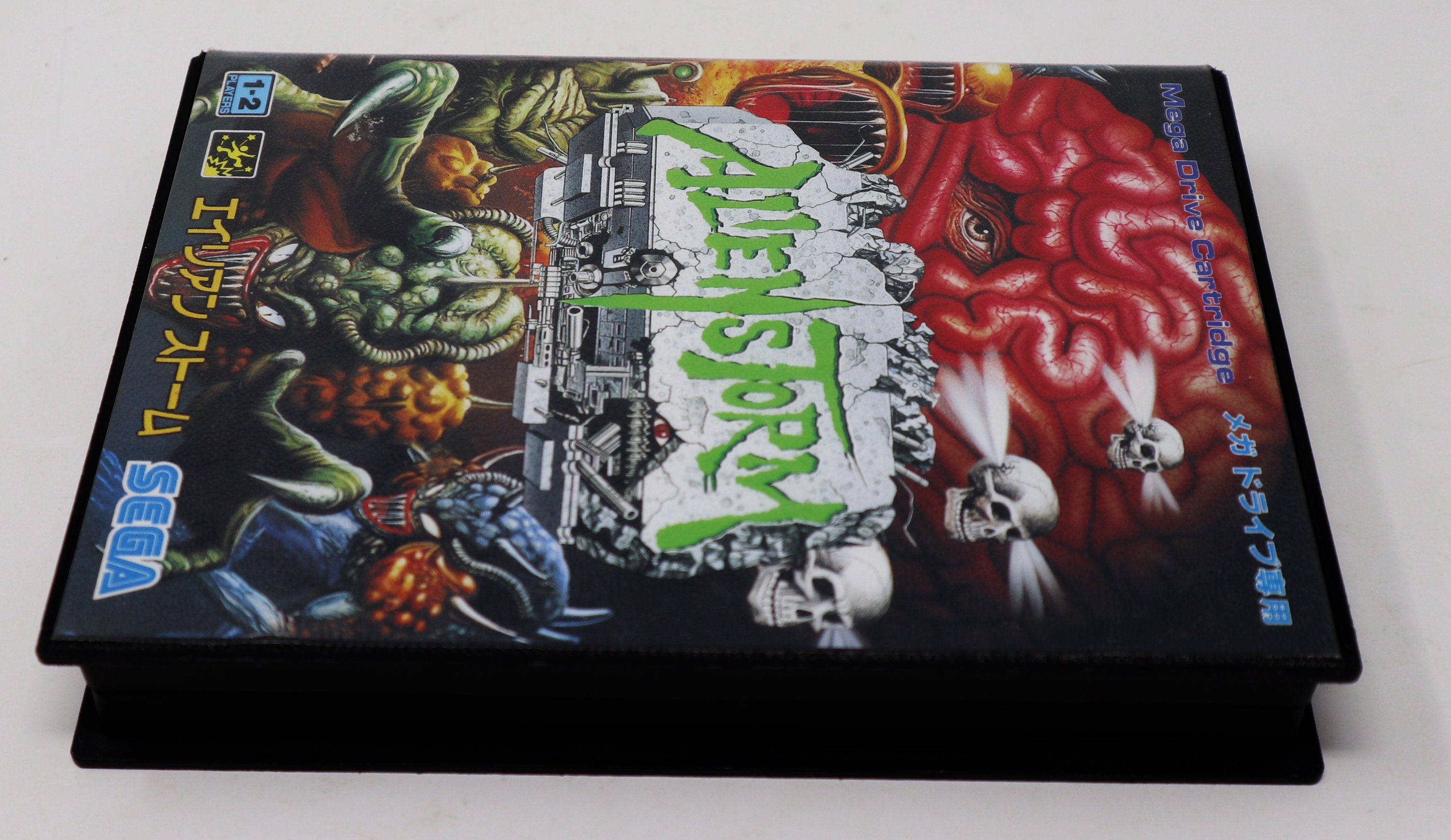 Vintage 1991 90s Sega Mega Drive Megadrive Alienstorm Alien Storm