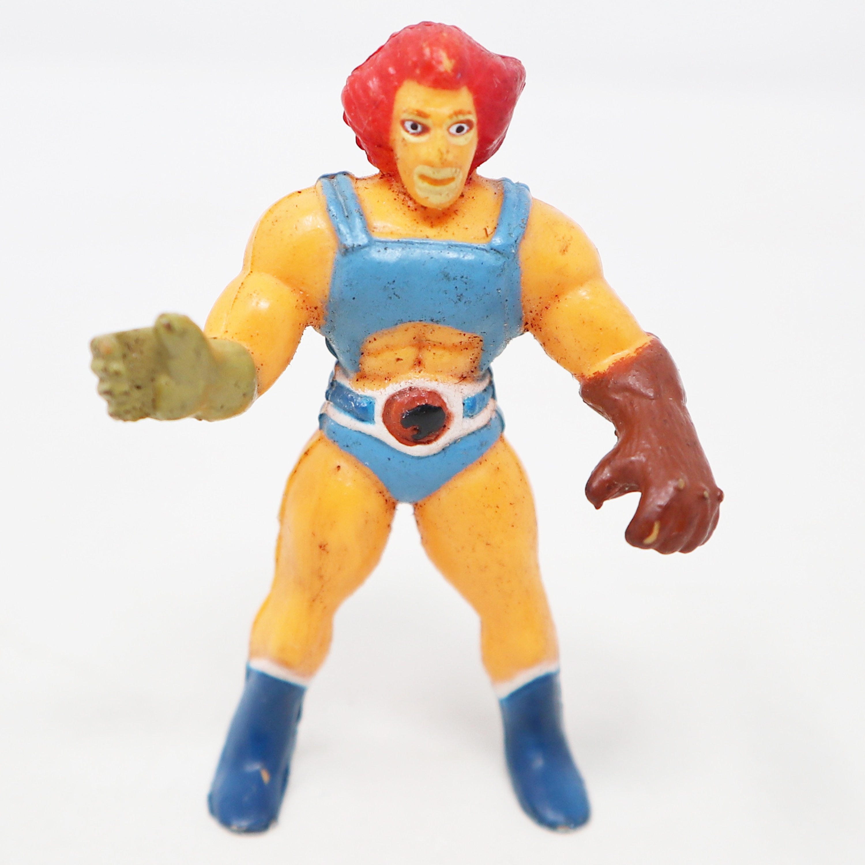 Figurine LJN Starlion Lion-O (cheveux Bruns) – Cosmocats Thundercats 1985 Variante Rare